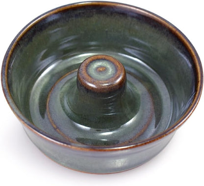 American Made Stoneware Pottery Microwave Omelette Egg Cooker (Double Size)