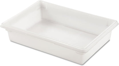 Rubbermaid Commercial Products Polycarbonate Food Storage Box/Tote, 2 Gallon, Clear, for Restaurant/Kitchen/Cafeteria