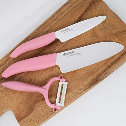 KYOCERA Fruit & Vegetable No-Rust, Ultra-Sharp Ceramic Y-Peeler