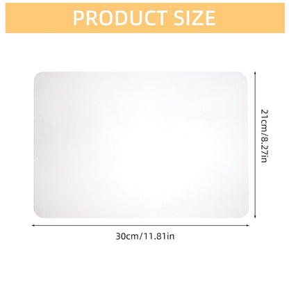 NICENEEDED Non-Slip Cutting Board Mat, Non Absorbent Safety Mat Under Kitchen Cutting Boards, Clear flexible Cutting Board Mat for Home Cooks and Chefs, Dishwasher Safe