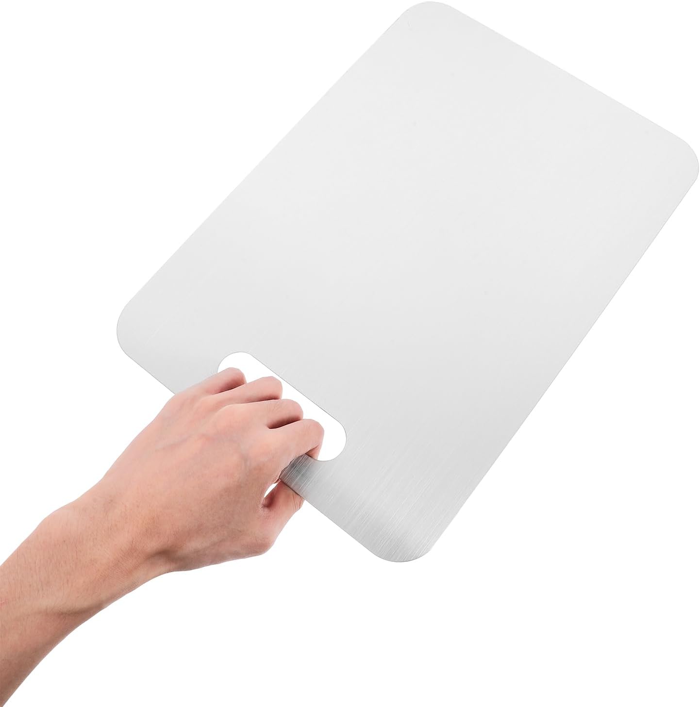 Yardwe Chopping Board for Home Double-sided Cutting Mat Stainless Steel Xxl Size Easy to Clean