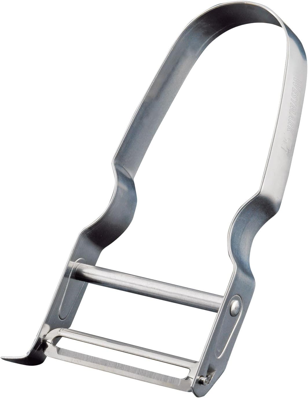 Westmark Peeler, Stainless Steel, Silver, 11.5 x 6.5 x 1.3 cm