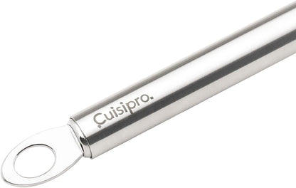 Cuisipro 10-Inch Silicone Flat Whisk, Frosted