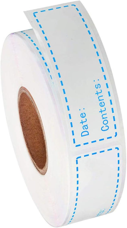 EXCEART 2rolls Food Storage Date Labels Kitchen Stickers for Keeping Removable Adhesive for Freezer and Refrigerator Use for Food Organization