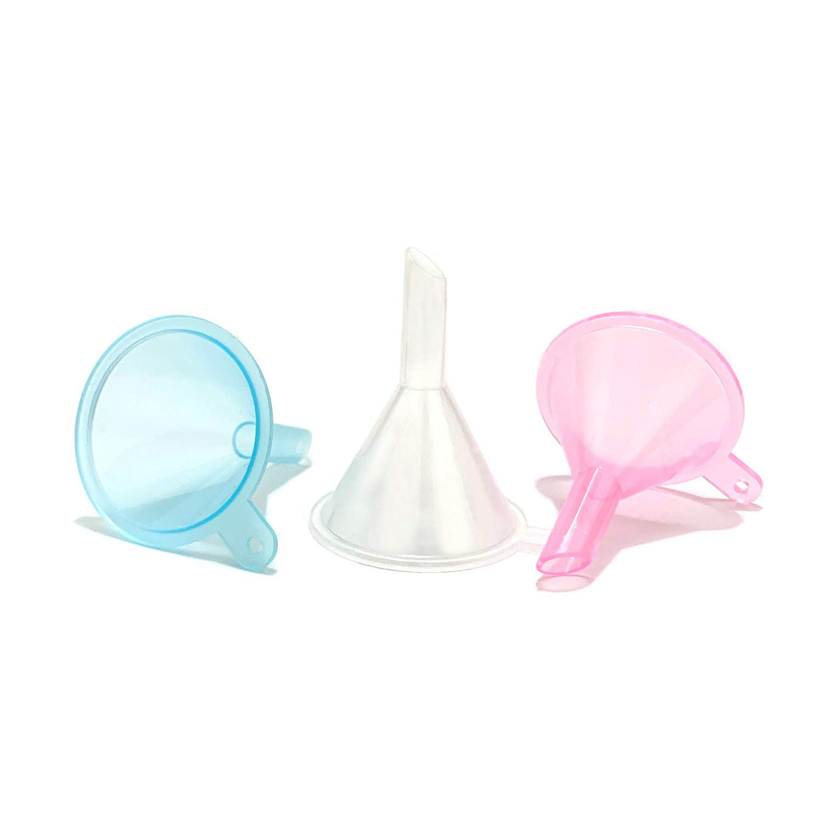 Avenoir Refillable Funnels for Lotion & Shampoo, 3 Colors