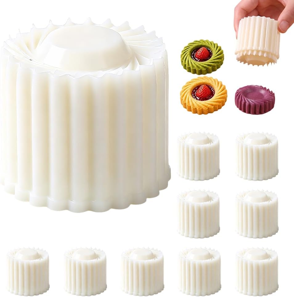 Sunflower Mooncake Mold, Double-Ended Hand Press Cookie Stamp (2)