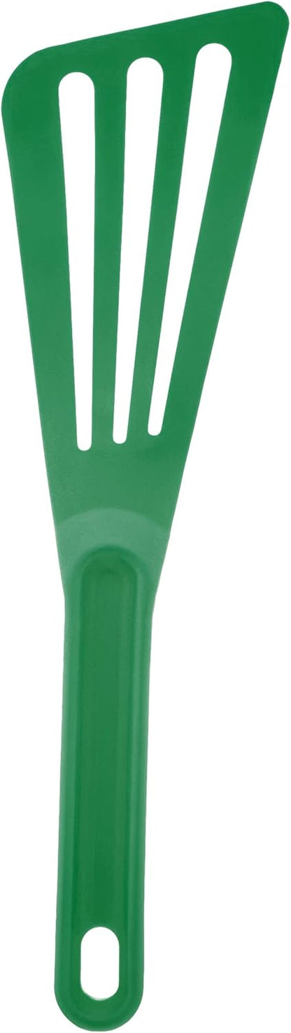 Mercer Culinary Hell's Tools Hi-Heat Slotted Spatula, 12 Inch x 3.5 Inch, Gray