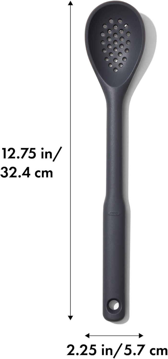 OXO Good Grips 3-Piece Silicone Utensil Set, Gray, One size