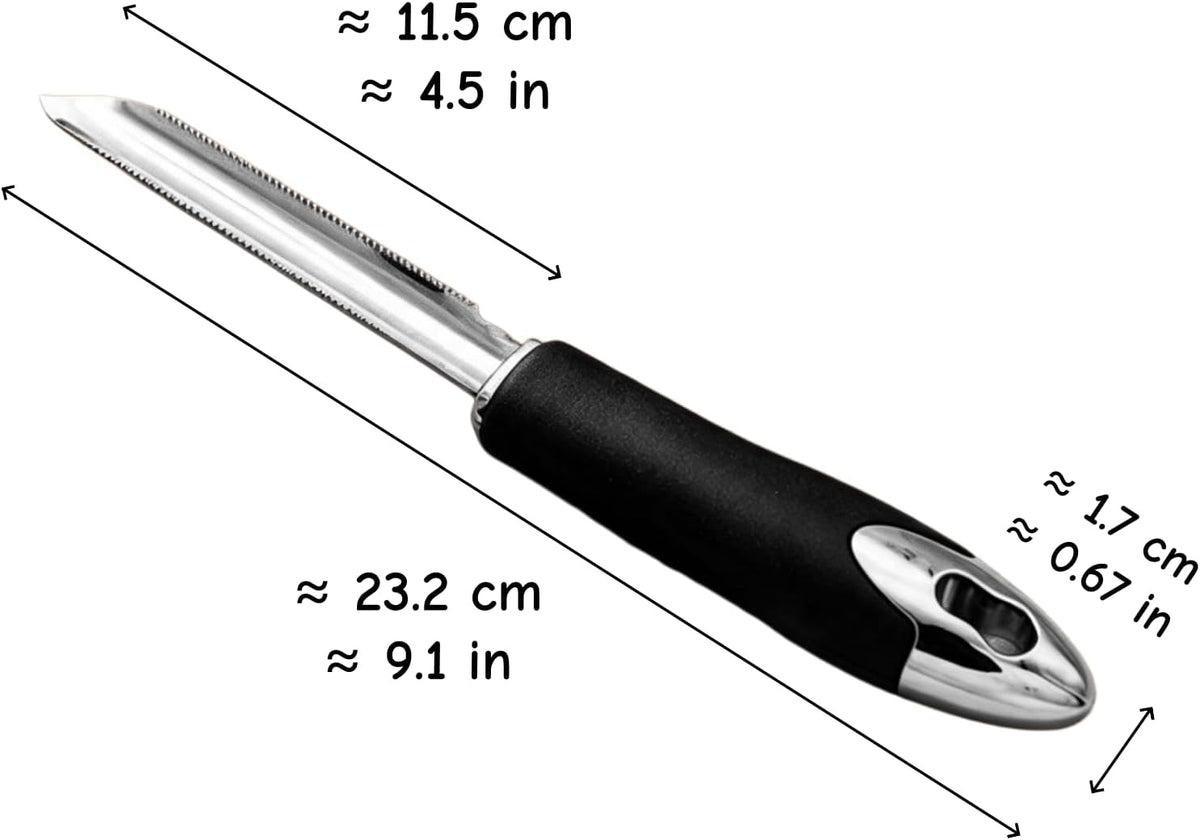 Jalapeno Corer Tool for Zucchini Pepper Cucumber Veggie, 2 PCS