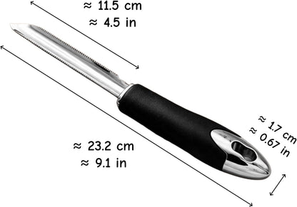 Jalapeno Corer Tool for Zucchini Pepper Cucumber Veggie, 2 PCS