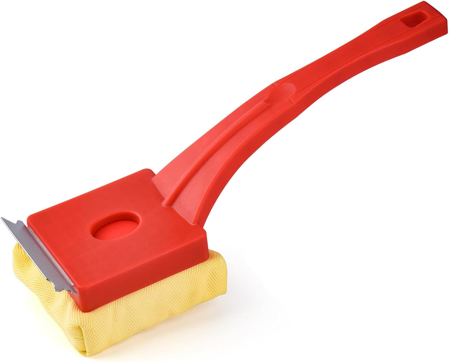 Grill Brush Bristle-Free – Steam Cleaning – Includes 2 Extra Brush Head – Heavy-Duty Barbecue Scraper