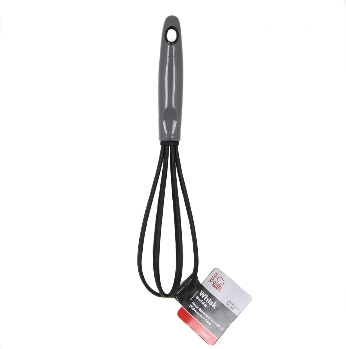 Chef Craft Select Nylon Sturdy Whisk, 10.5 inch, Red