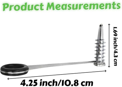 Stainless Steel Spiral Cutter, Manual Veggie Spiralizer Kitchen Tool