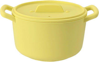 40oz Silicone Microwave Steamer for Cooking, Dishwasher Safe, No Stain Pot