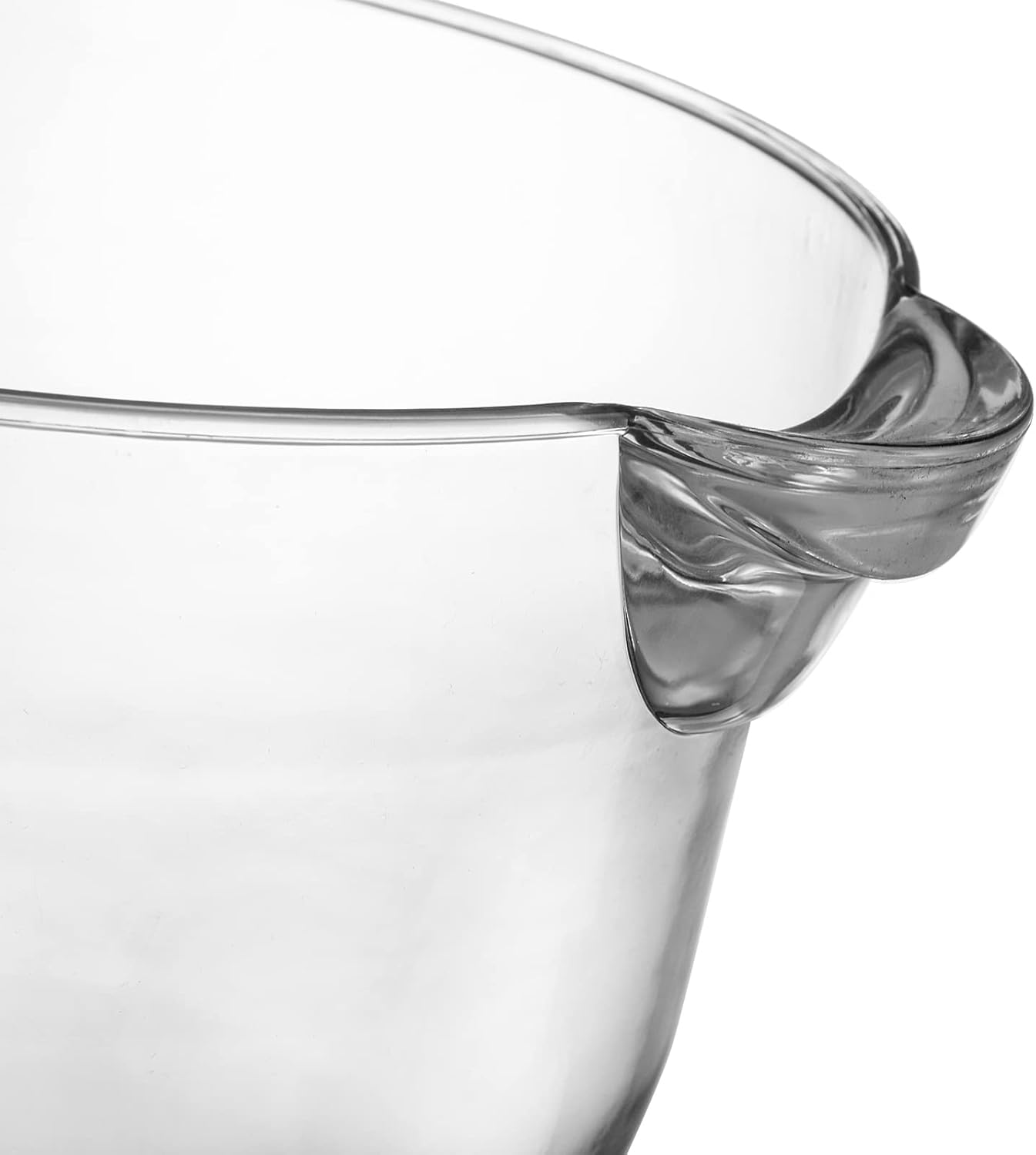 Dicunoy Ice Bucket, 4 Liter Plastic Champagne Bucket Chiller, Thick Clear Beverage Tubs with Handle, Thick Wine Cooler Bucket for Bar, Home, Parties, for Wine or Champagne Bottles