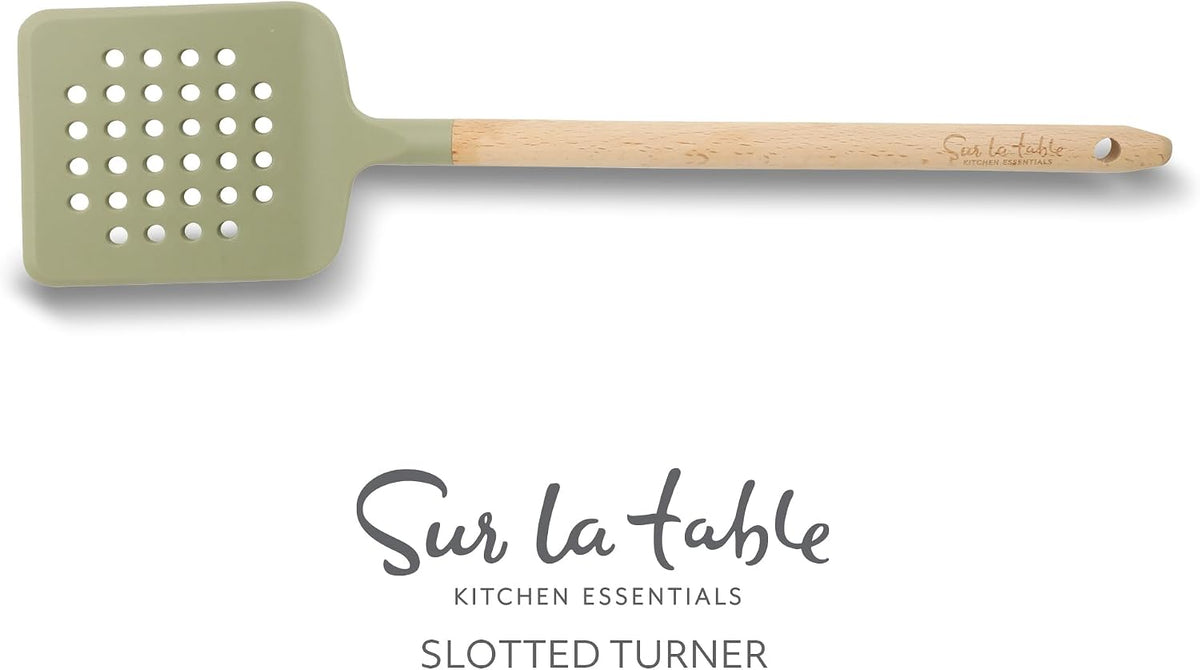 Sur La Table Kitchen Essential Mealcraft Silicone Spatula - Juniper Green
