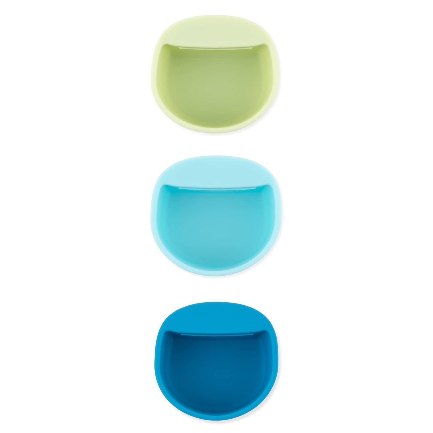 Bumkins Baby Silicone Little Dippers, Attaches to Bowls, Dishes and Plates, Sauce Cup, Holds Condiments, Dip, Puree, Toppings, Baby Led Weaning, Essential Feeding Supplies, Babies 6 Months Up, Pink
