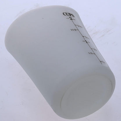 Szxc Silicone Flexible Nestable Measuring Cups Set for Epoxy Resin, Butter, Chocolate - 4 Cup + 2 Cup + 1 Cup - Melt Stir Squeeze & Pour - BPA Free - Standard & Metric Measurment Markings