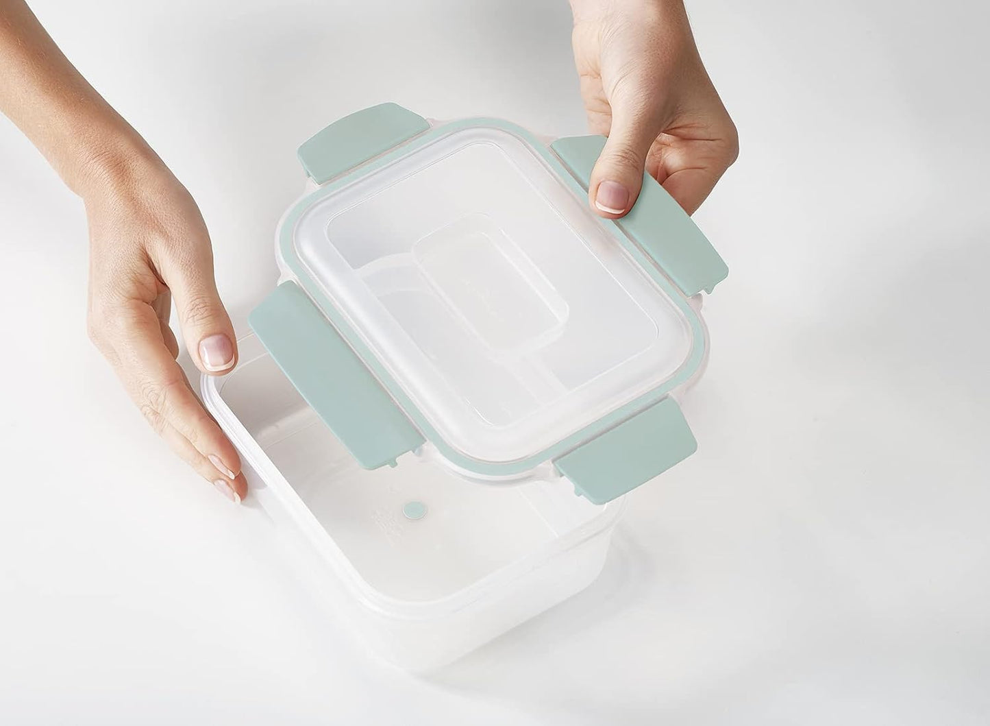 Joseph Joseph Nest Lock Plastic BPA Free Food Storage Container Set with Lockable Airtight Leakproof Lids, 10-Piece, Multi-Color