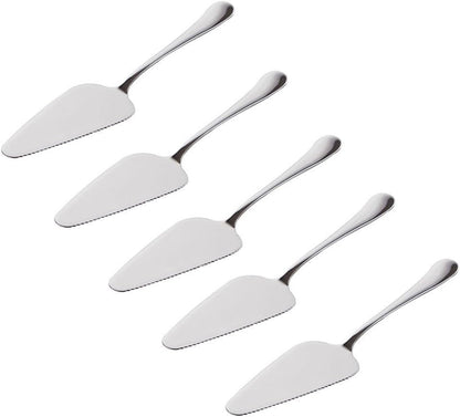 YTYKINOY Pack of 5 Stainless Steel Pie Pizza Cake Pastry Server 8.9inch Pie Pizza Cake Dessert Shovel Cutter
