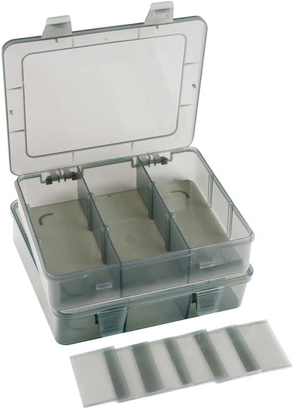 Vidifor 9 Grids Art Craft Supply Organizer Storage Containers, Compartment Storage Box with Removable Dividers for Jewelry, Beads, Buttons, Small Parts