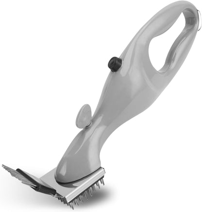 Portable Steam Grill Brush, Portable Stainless Steel BBQ Cleaner for Cast Iron, Ceramic Grills for Outdoor