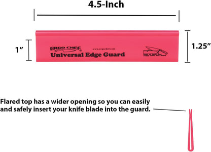 Ergo Chef Universal Knife Edge Guard, Durable Blade Protector, Black