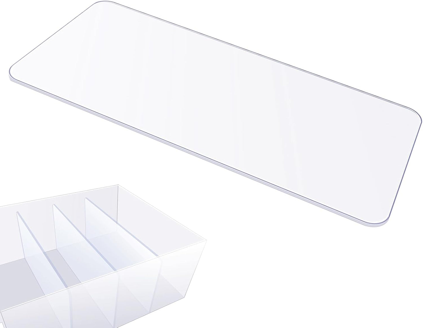 Yookeer 16 Pack 4.25 x 2 in Drawer Dividers for Plastic Storage Bins Storage Hardware Cabinet Dividers for Teacher Toolbox, Small Parts Organizer, Screw Organizer