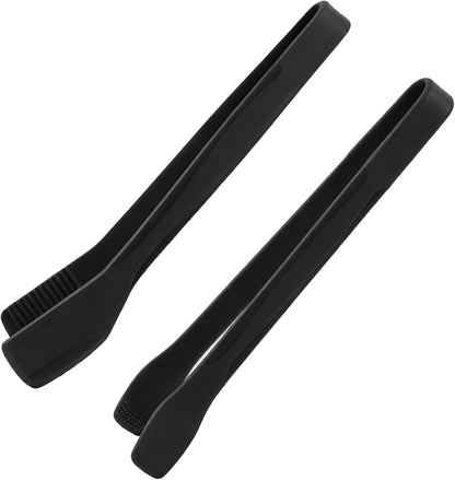 2 PCS Silicone Tongs for Cooking, 11 In Stainless Steel Kitchen Tongs with Silicone Tips, Heat Resistant Lightweight Non-Scratch for Flipping Fish, Steak, Toast & Bread, Dishwasher Safe