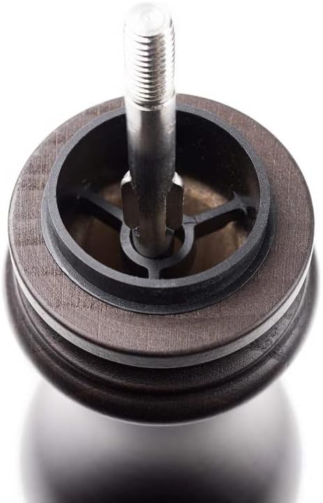 Peugeot Paris Classic Manual Pepper Mill - Adjustable Grinder - Beechwood, Chocolate, 7-Inch