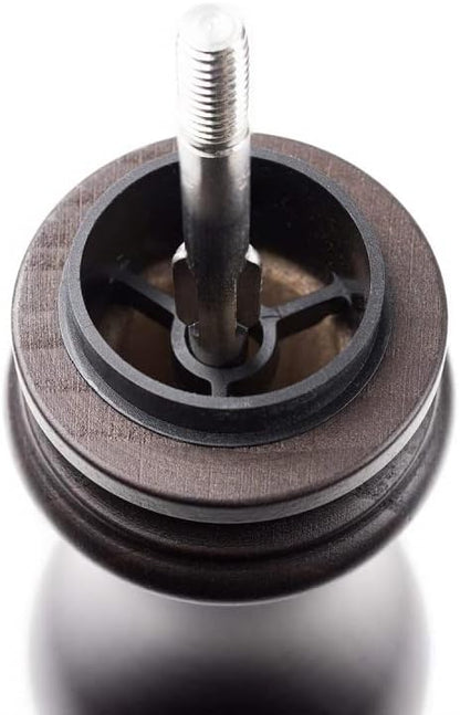 Peugeot Paris Classic Manual Pepper Mill - Adjustable Grinder - Beechwood, Chocolate, 7-Inch