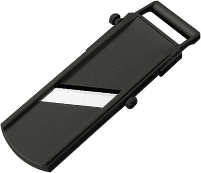 TIKUSAN SAMURAI Slicer Japanese Mandoline Vegetable Slicer Made in Japan Adjustable Slice Thickness Stainless Steel Blade (Wide)