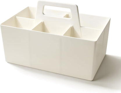 Silverware Caddy with Handle, Utensil Holder Organizer for Kitchen, Office, Bathroom