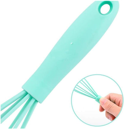 Silicone Whisk Colorful Kitchen Mini Silicone Whisks