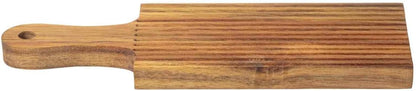 Tablecraft 11085 Gnocchi Rolling Board, 9.38-inch Length, Acacia Wood