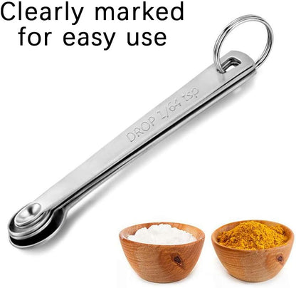 Mini Measuring Spoon Set, Small Teaspoon for Tiny Measurement