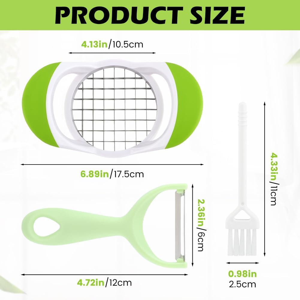 French Fry Cutter for Potato Stainless Steel French Fry Slicer