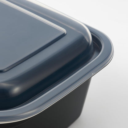 10-Piece Meal Prep Food Storage Containers with Lids – Reusable Plastic Lunch Boxes for Portion Control, Freezer and Microwave Safe, Stackable and Dishwasher Friendly