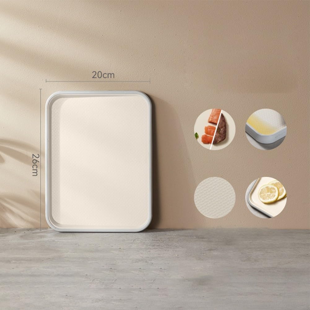 Heavy Duty Double Sided Cutting with Non-Slip Features Effortless Food Handling (26 * 36cm) - Perfect All Cooking Needs(28 * 40cm)