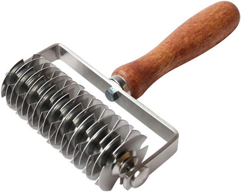 Pastry Lattice Roller Cutter, Stainless Steel Lattice Dough Cutter
