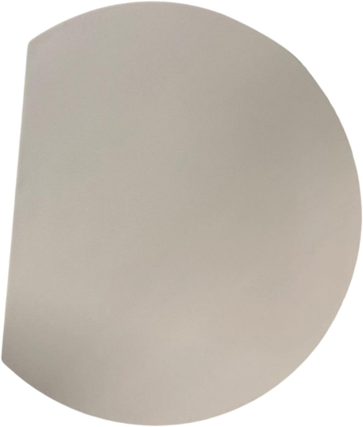 Cutting Mat, Non-Slip, Scratch-Resistant, D-Shaped, Flexible, Made of TPU, for The Kitchen, Black L