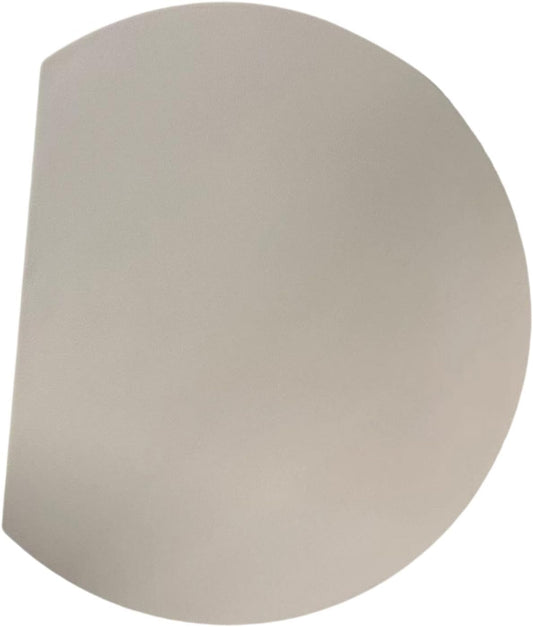 Cutting Mat, Non-Slip, Scratch-Resistant, D-Shaped, Flexible, Made of TPU, for The Kitchen, Black L