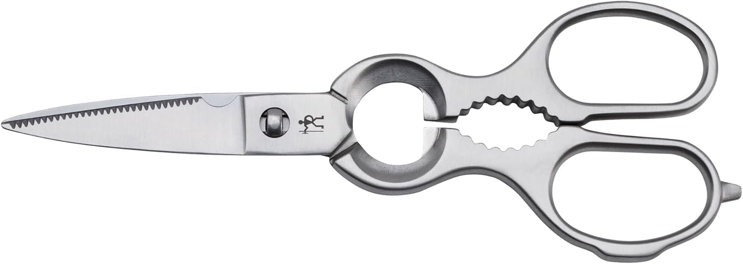 HENCKELS Kitchen Shears, Made in Japan, Kitchen Scissors, Multi-Purpose Scissors with Stainless Steel Blades, Built-In Bottle Opener & Soft Grip – Dishwasher Safe