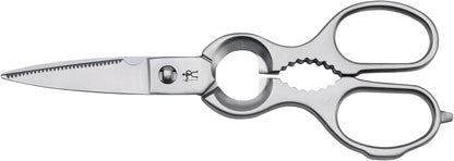 HENCKELS Kitchen Shears, Made in Japan, Kitchen Scissors, Multi-Purpose Scissors with Stainless Steel Blades, Built-In Bottle Opener & Soft Grip – Dishwasher Safe