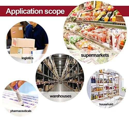 Freezer Food Labels Self-60 Pack Date Stickers for Food Storage, Dishwasher Safe, Meal Prep Organization, Reusable Freezer Safe Stickers for Containers & Bags