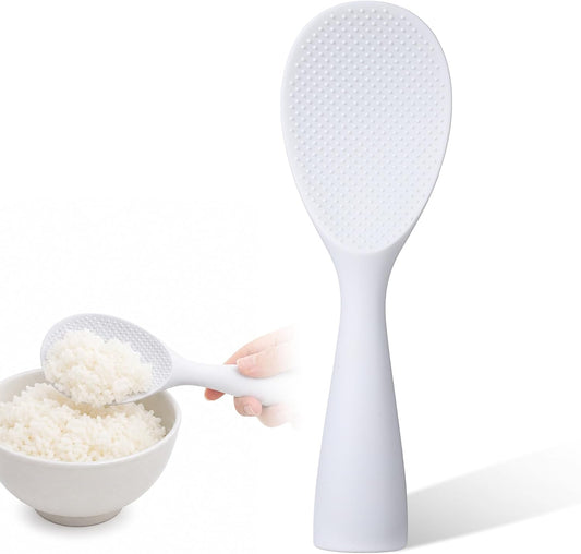 Silicone Rice Paddle Rice Spoon Paddle Standing Rice Cooker Spoon