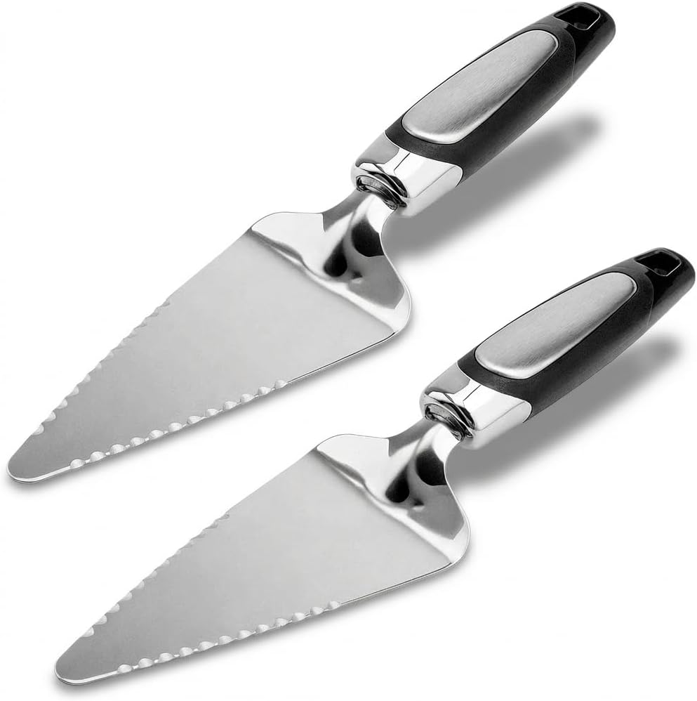 2PCS Pie Cutter and Server, Stainless Steel Pie Cutter For Desserts