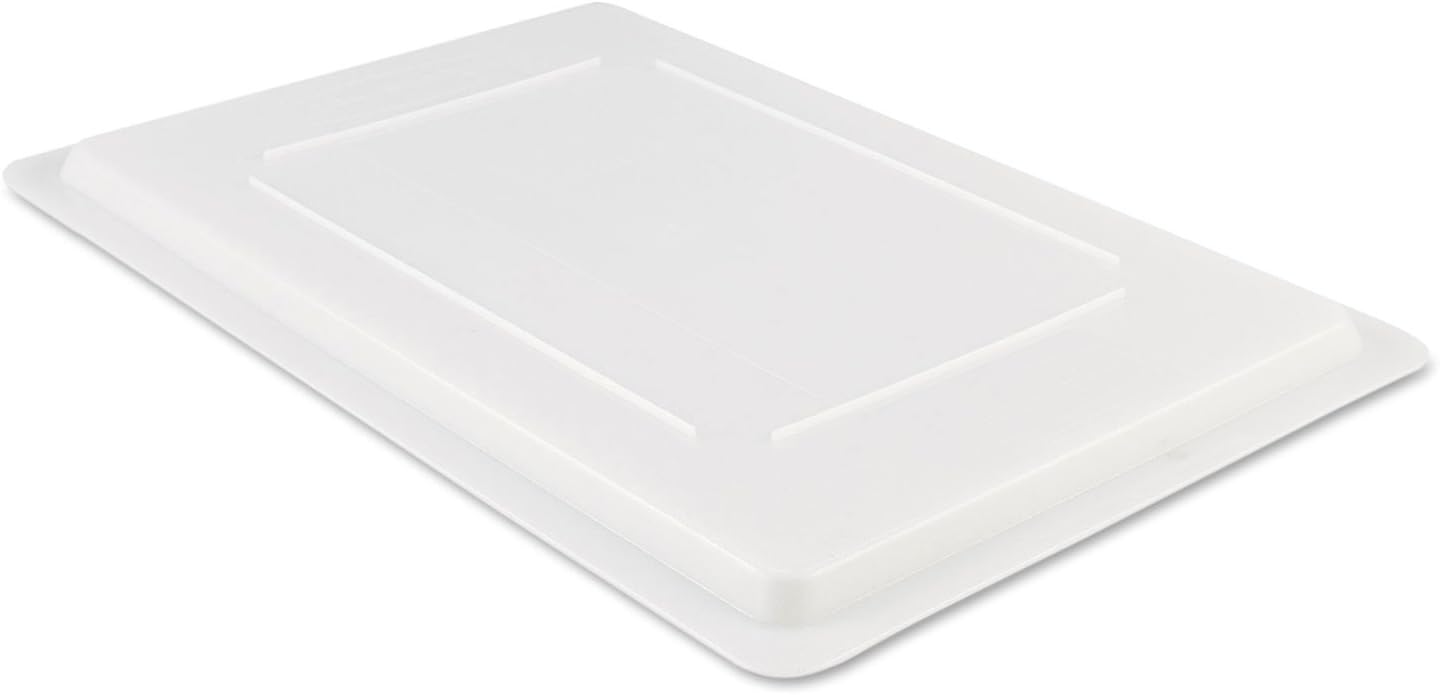 Rubbermaid Commercial Products Polycarbonate Food Storage Box/Tote, 2 Gallon, Clear, for Restaurant/Kitchen/Cafeteria