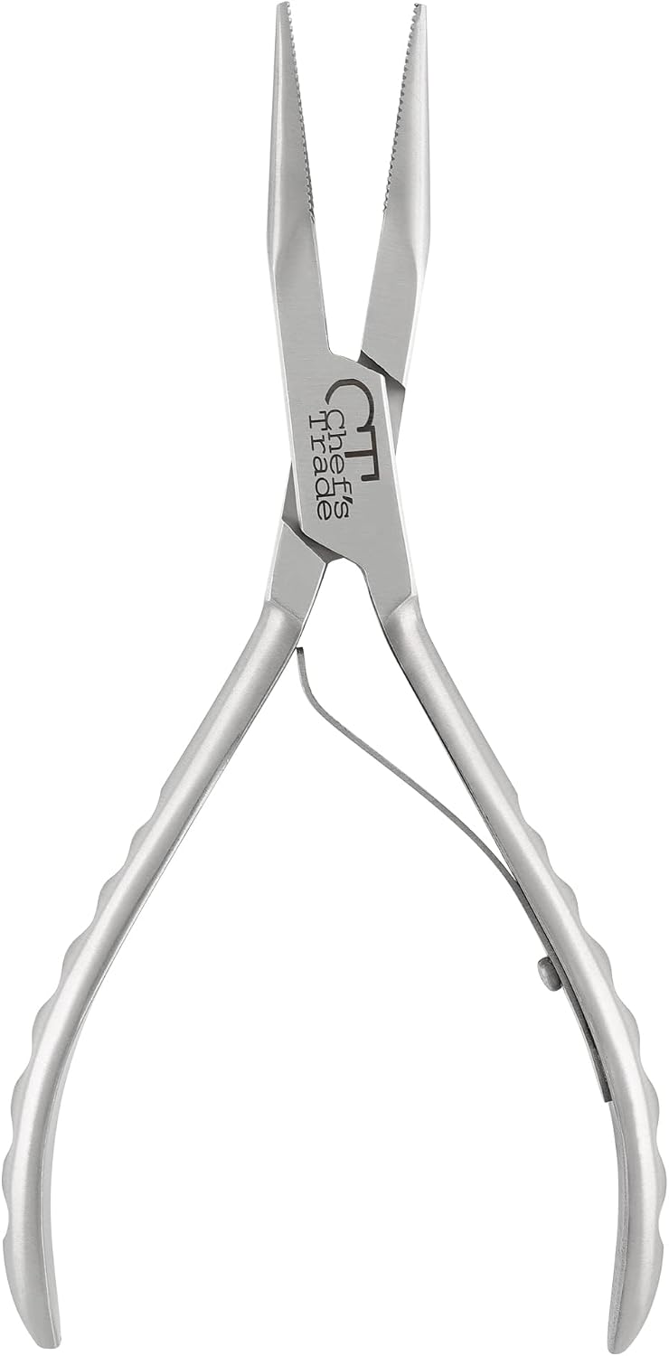 Fish Bone Pliers/Tweezers Stainless Steel Washable (plasma)