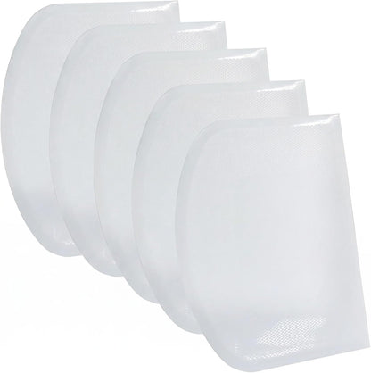 5 Pcs Flexible Bowl Spatula, White